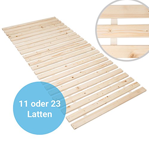 Panorama24 Rollrost Basic 70x200 (11 Latten) Rolllattenrost Lattenrost Bettrost Rollroste Holzlatten Latten Rost