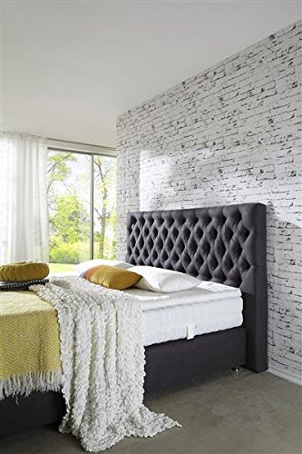 Breckle Boxspringbett 120 x 200 cm Barito Box Elektro Inspiration Hollanda TFK Topper Gel Comfort