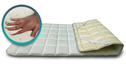 SH3 Topper aus Visco Memory Foam Concealer für Matratze oder sovramaterasso francese 130x200 Lattice