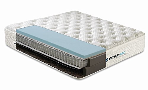 Betten-ABC Boxxi Boxspringmatratze mit hochwertigem Gelschaum, zwei Federkernschichten, Gelschaumtopper, exclusiver weicher Bezug, Gesamthöhe  32 cm, Größe 140 x 200 cm