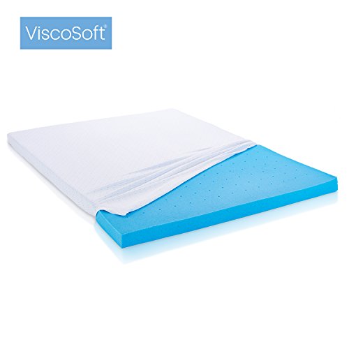 ViscoSoft - Matratzenauflage, Memory-Schaum mit gel micro-ingekapseld 180 x 200 cm