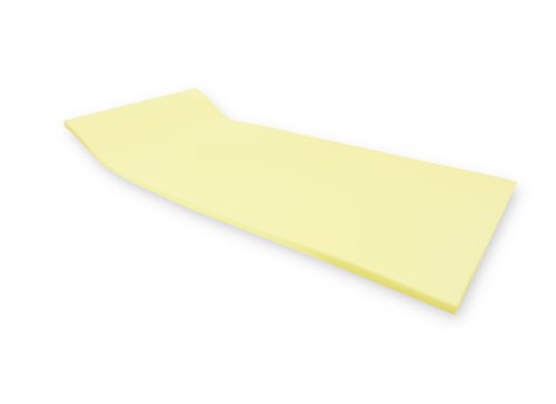 Dibapur ®: VISCO SOFT Viscoelastische Matratzenauflage - (90_x_200_cm) x Kern 4 cm - Visco Auflage - Topper Memory (Ohne Bezug)