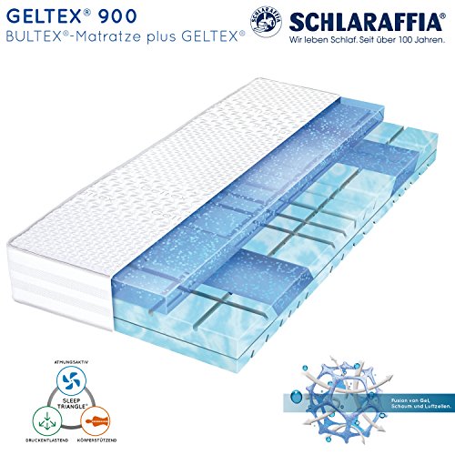 Schlaraffia Geltex 900 Bultex Matratze 90x200 cm H3