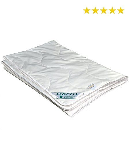 betten-traum-land Sommerhit% Sommerdecke Super Leicht 100% Natur Lyocell Tencel Baumwolle