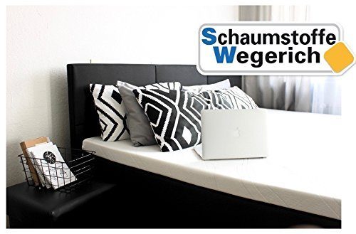 SW Bedding Gelschaum Topper Matratzenauflage 7 cm Bezug Medicare 180 x 200 cm - 30 Tage Probeschlafen