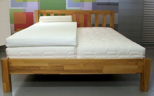 SW Bedding H3 Topper Matratzenauflage Kaltschaum 180x200 x 7 cm Bezug medicare Boxspringbett Auflage - 30 Tage Probeschlafen