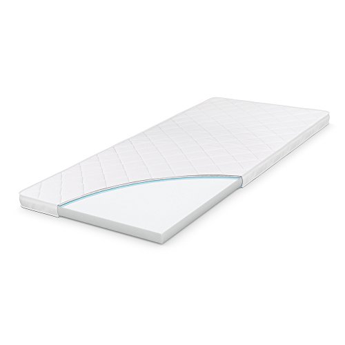 VitaliSpa Gel Schaum Topper Matratzenauflage Visco viscoelatische Auflage Matratzentopper (Pur 340 Topper, 160x200)