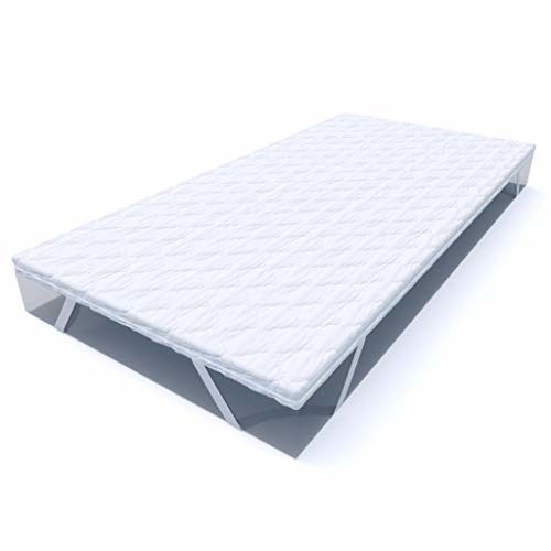 MSS® NightGel Gelschaum Matratzen Topper inkl. Microfaserbezug / 80 cm x 190 cm/Hyper-Soft-Foam