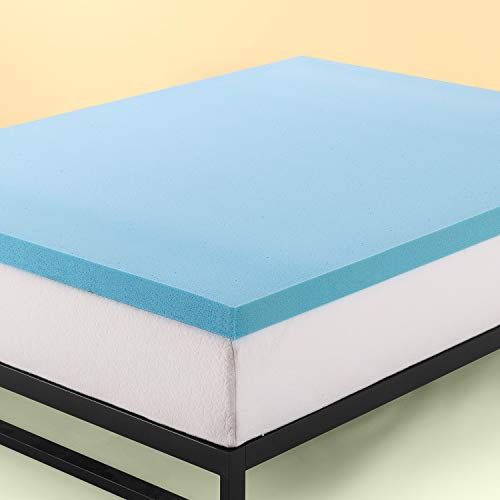 Zinus 5 CM Kühlgel Gel-Schaum Topper für Matratzen & Boxspringbett / Memoryfoam Matratzenauflage / CertiPUR-US zertifizierte Schaumstoffe / Topper-in-a-Box / 180 x 200 cm