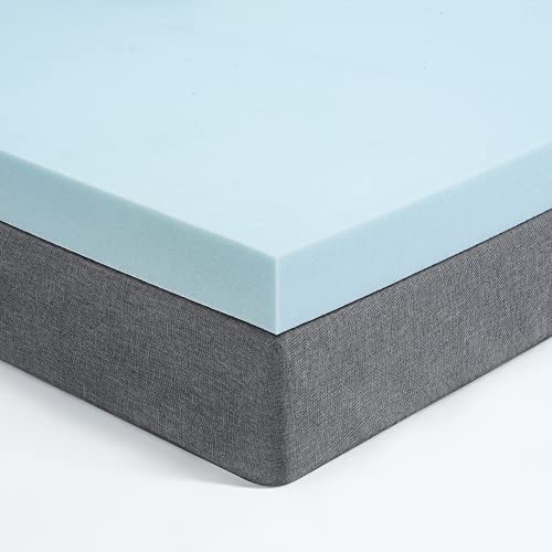 RECCI 4CM Höhe Gel-Schaum Topper 140x200CM, Härtegrad-H3 Visco Schaum Topper für Matratzen & Boxspringbett, Gel Memory Foam Topper CertiPUR-EU Zertifiziert (ohne Bezug) [140 x 200 x 4 cm]