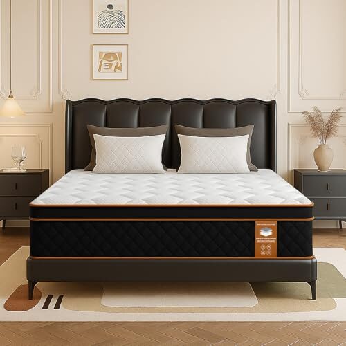 Qabefy Taschenfederkernmatratze 90×200 cm mit 7 Zonen & Memory-Schaum, Orthpädische Matratze H3 (26cm) | 100 Nächte Probeschlafen (90×200 cm)